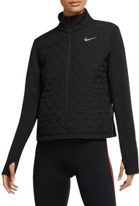  Nike AeroLayer Women's Running Jacket Water Repellent Lightweight Padded-DM1532-010
