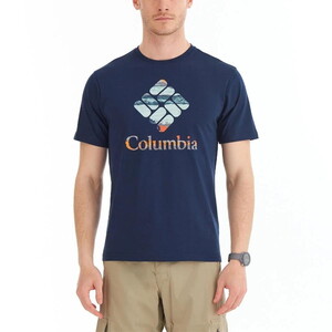 Columbia Csc M Stacked Hyper Nature SS Tee Erkek Kısa Kollu Tişört CS0242-466