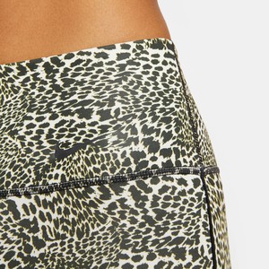  Nike  One 7/8 Leopard Tights Damer  - CK3072-010