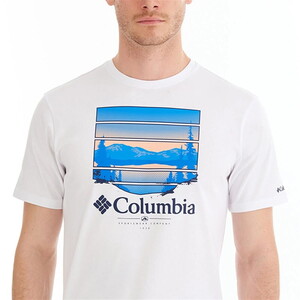  Columbia Csc M Colorful Vista Ss Tee Erkek Kısa Kollu Tişört CS0304-100