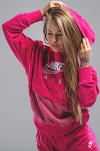  Nike Sportswear Air Hoodie Kadın Sweatshirt Cz8620-615