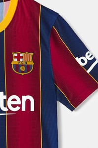  Nike FC Barcelona Authentic Home Jersey  2020/21  CD4185-455