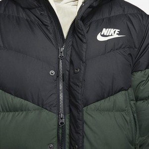  Nike Sportswear Down-Fill Windrunner Kapşonlu Erkek Parka - Siyah CU0280-045