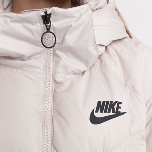  Nike Kadın Beyaz Down Fill Hooded Long Parka BV2881 008