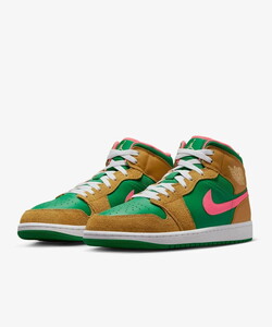  Nike Air Jordan 1 Mid SE Spor Ayakkabısı DX4332-700 (YARIM NUMARA BÜYÜK ALMANIZI ÖNERİYORUZ)