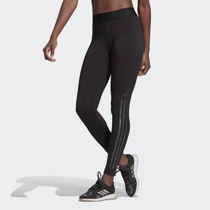  Adidas Training Glam Three Stripe Leggings In Black FS6159