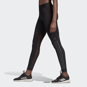  Adidas Training Glam Three Stripe Leggings In Black FS6159