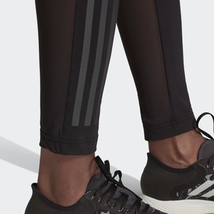  Adidas Training Glam Three Stripe Leggings In Black FS6159