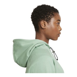  Nike Sportswear Swoosh French Terry Hoodie Kadın Sweatshirt - Yeşil CZ8896-006