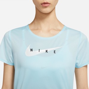  Nike Swoosh Run Women's  Mavi T-shirt CZ9278-474