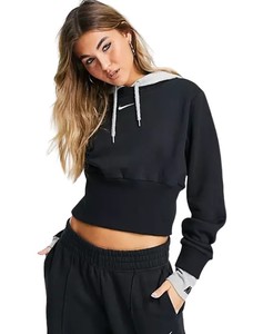 Nike Women's Sportswear Icon Clash Fleece Hoodie-DV7059-010(BİR BEDEN KÜÇÜK ALMANIZI ÖRERİRİZ.)