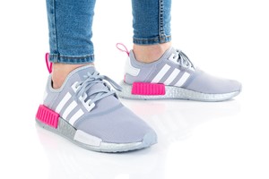  Adidas Nmd_R1 J Silver/White/Pink FX5025