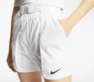 Nike Women's Nsw Swoosh Woven Shorts White DD2095-100