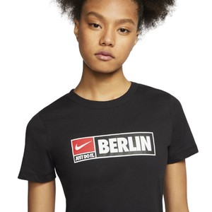  Nike Sportswear Basic Tee City Series Berlin Baskılı Siyah Tişört CZ0199-010