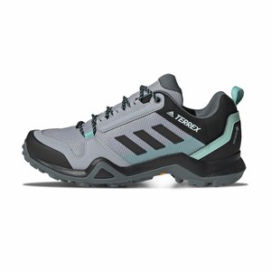  Adidas Terrex Ax3 Gtx Kadın Outdoor Ayakkabı-Gri-FX4684