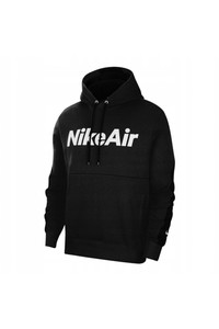  Nike Aır Hoodıe Kapüşonlu Siyah Erkek Spor Sweatshırt DJ0453-010-010