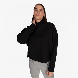  Nike Sportswear Tech Fleece Turtleneck Kadın Sweatshirt-DD5628-010