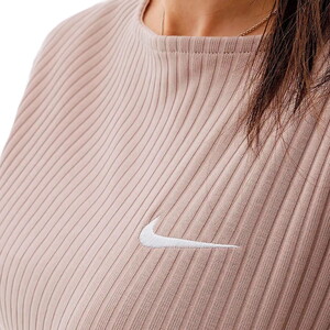  Nike Sportswear Ribbed Statement Jersey Long-Sleeve Kadın Tişört DV7866-272