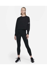  Nike Pro Dri-fıt Get Fit Women's Crew Sweatshirt-  DD1955-010