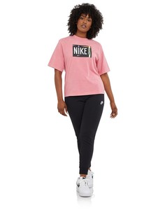  Nike Sportswear Wash Short-Sleeve Kadın Tişört - Pembe-DD1233-675