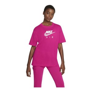  Nike Air Boyfriend Top Short-Sleeve Kadın Tişört - Pembe-CZ8614-615