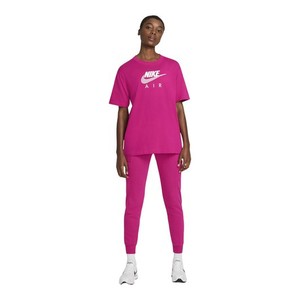  Nike Air Boyfriend Top Short-Sleeve Kadın Tişört - Pembe-CZ8614-615