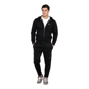  Nike Club Fz Hoody Swoosh Siyah Spor Sweatshirt 611456-010