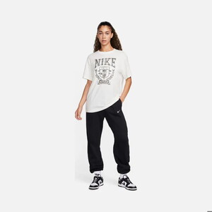  Nike Sportswear Fleece Boyfriend Short-Sleeve Kadın Tişört FZ0231-133