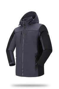  2AS Visir Erkek Softshell Gri Mont 2ASW18VSR1