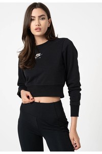  Nike Air Kadın siyah Sweatshirt DC5296 - 010