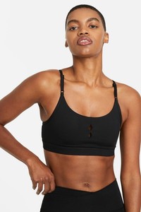  Nike Yoga Indy Essentials  Destekli Spor Büstiyer Siyah-DC5549-010