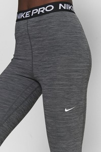  Nike Pro 365 Mid-Rise Crop Kadın Tayt - Siyah CZ9803-010