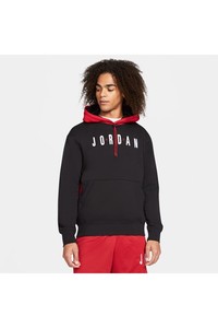  Nike Erkek Siyah Jordan Jumpman Air Gfx Flc Po Sweatshirt  CW8434-010