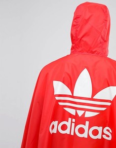  Adidas Originals Men's Trefoil Poncho Jacket DH5817