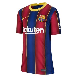  Nike FC Barcelona 2020/21 Stadium Home Big Kids' Soccer Jersey CD4500-456-456