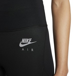  Nike Air Dri-Fit Fold-Over Waist 7/8 Running Kadın Tayt - Siyah-DR7553-010