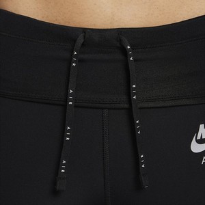  Nike Air Dri-Fit Fold-Over Waist 7/8 Running Kadın Tayt - Siyah-DR7553-010