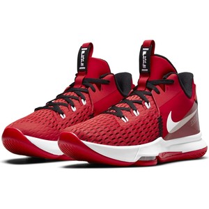  Nike Lebron Witness V Erkek Kırmızı Basketbol Ayakkabısı CQ9380-601-601