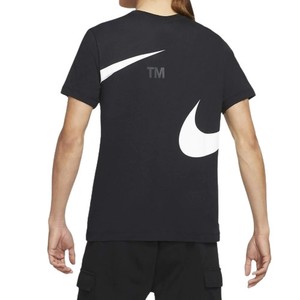  NIKE Men`s Sportswear Oversized Side Swoosh Statement SS Tee T-Sirt DX2115-010