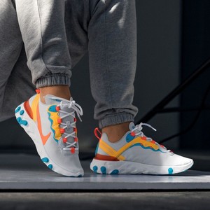  Nike W React Element 55 Unısex Sneaker BQ2728-011