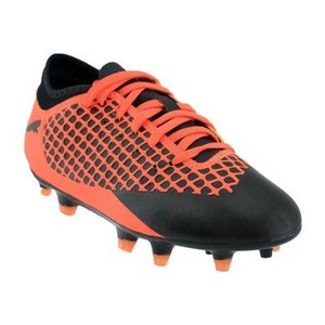  Puma FUTURE 2.4 FG/AG JR Soccer Cleats [Black-Orange] (13C) 104844 02