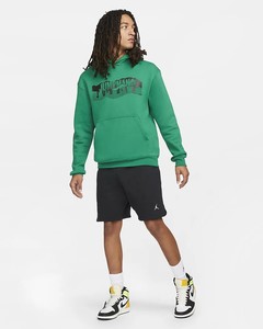  Nike Jordan Essential Fleece Grafikli Erkek Kapüşonlu Sweatshirt-DH5481-302