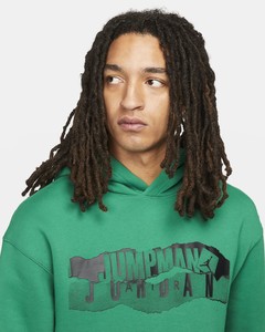  Nike Jordan Essential Fleece Grafikli Erkek Kapüşonlu Sweatshirt-DH5481-302