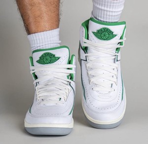  Nike Air Jordan 2 Retro Lucky Green Erkek Basketbol Ayakkabısı-DR8884-103