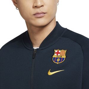  Nike FC Barcelona Track Jacket Fleece - Navy  CI9528-475