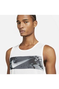  Nıke Legend Mens Camo Swoosh Traınıng Tank DA1589-100-100