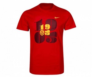 Nike GALATASARAY CORE TEE - KIRMIZI/SARI 501639-648