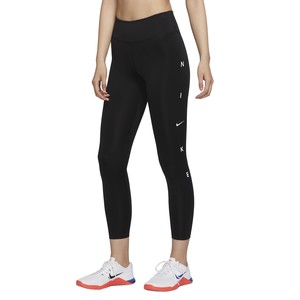  Nike One 7/8 Graphic Leggings Kadın Tayt - Siyah DJ0778-010