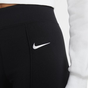  Nike Sportswear Leg-A-See Leggings Zip Kadın Tayt - Siyah CU5385-010