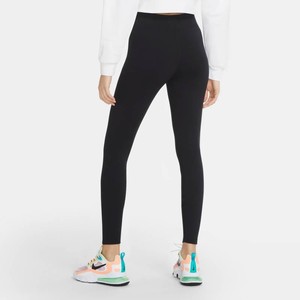  Nike Sportswear Leg-A-See Leggings Zip Kadın Tayt - Siyah CU5385-010